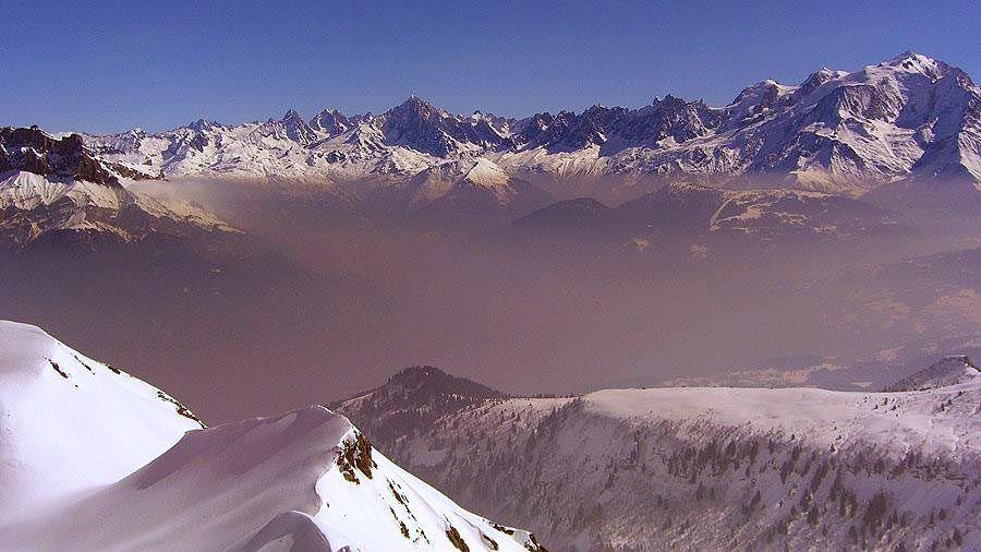 Pollution à Chamonix Mont-Blanc