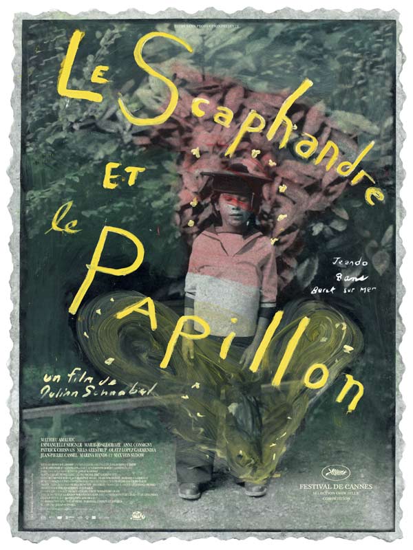 Le scaphandre et le papillon - Affiche