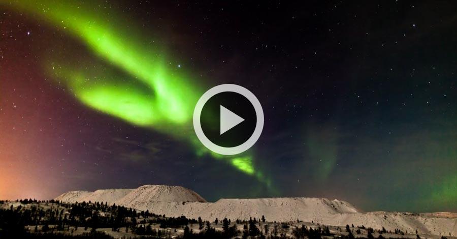 vidéo partez à la découverte des aurores boréales a h design