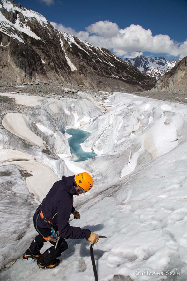 Les moulins de la Mer de Glace