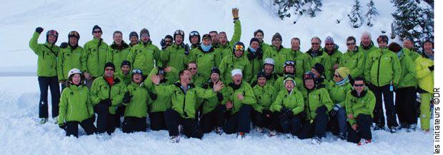 initiateurs ski CAF la roche-bonneville