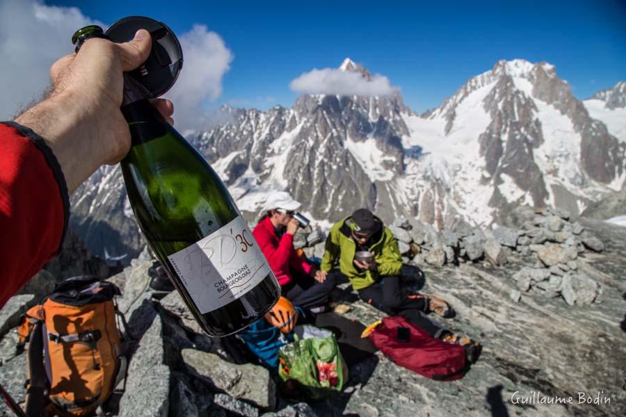 Champagne en montagne