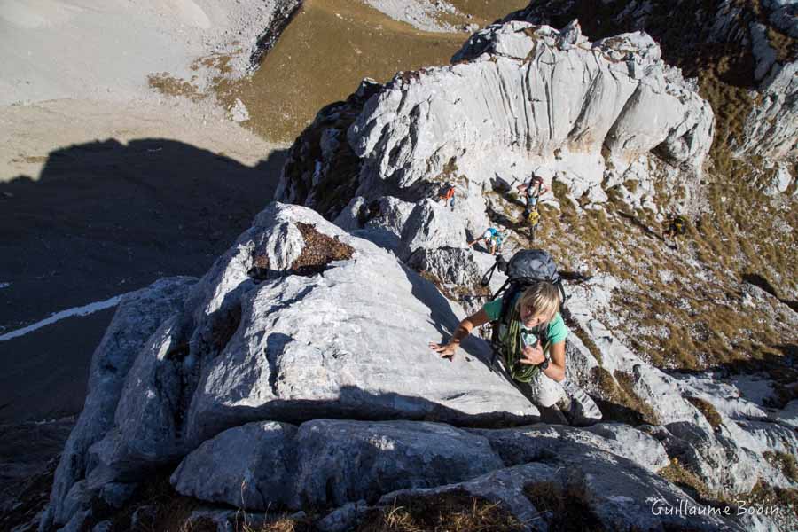 Arête des Bouquetins aux Jalouvre