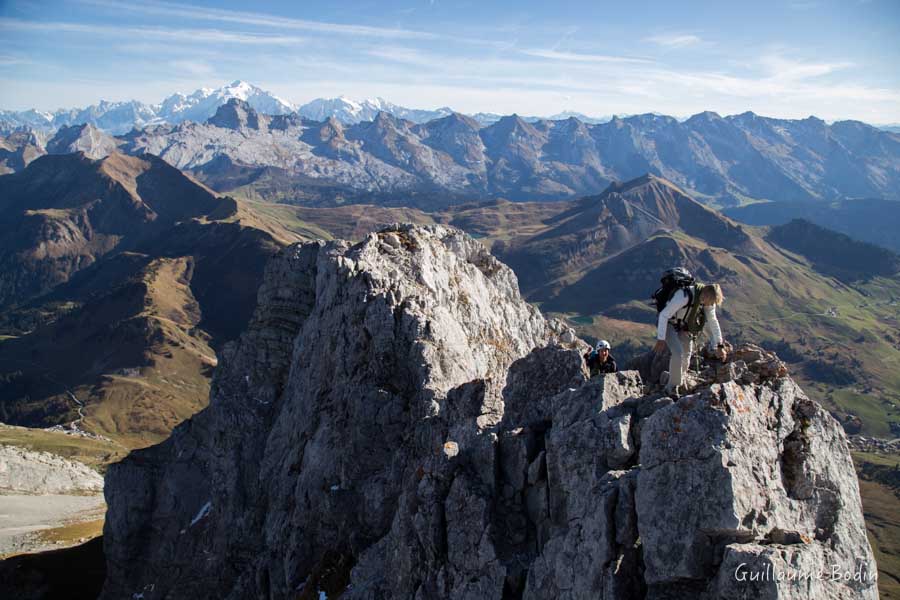 Arête des Bouquetins au Jalouvre