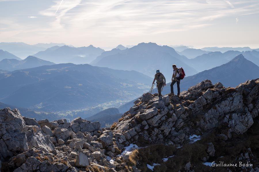 Arête des Bouquetins au Jalouvre