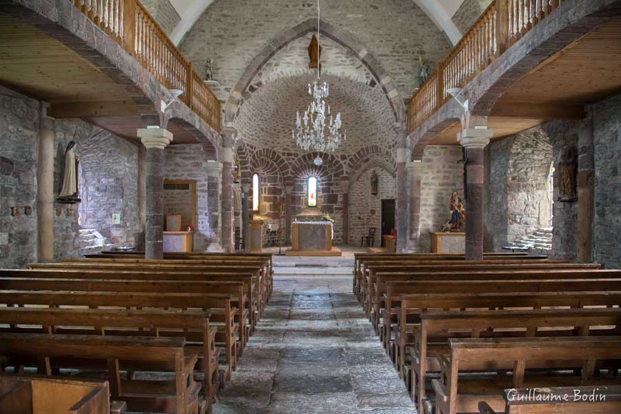 L'église de Luc en Lozère
