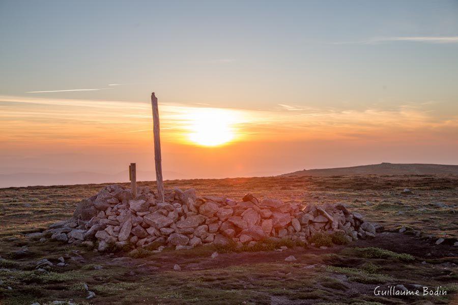 Lever de soleil depuis le Mont Lozère