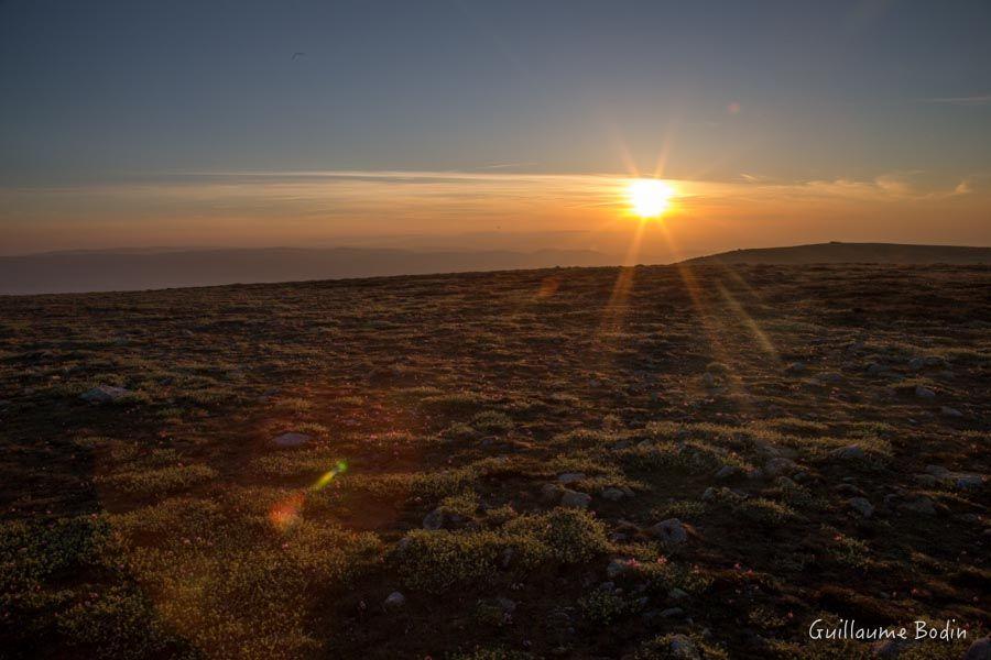 Lever de soleil depuis le Mont Lozère