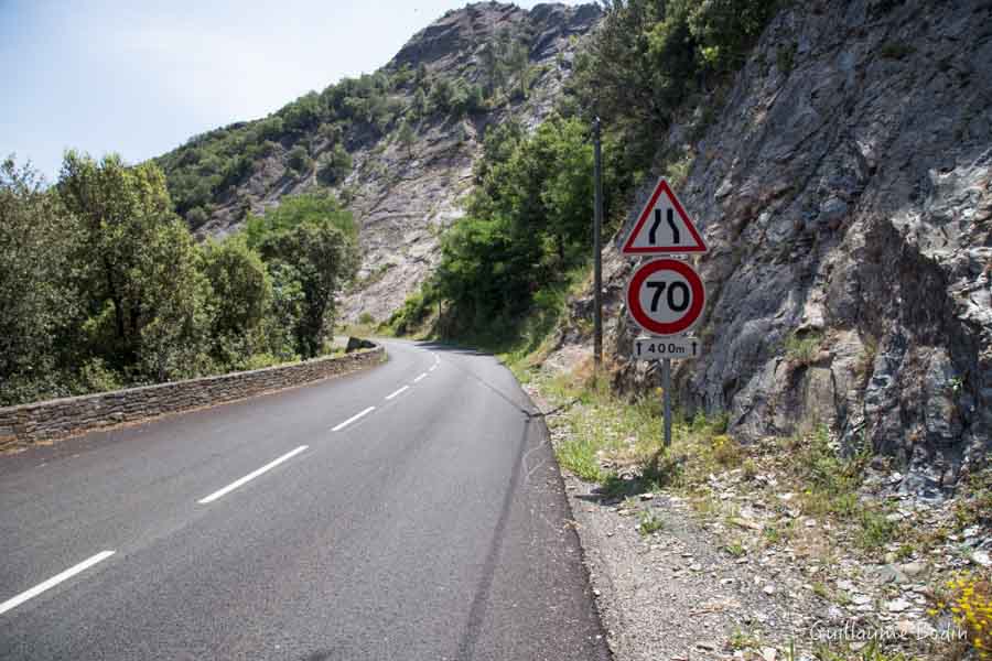 Sur la route de Saint-Etienne-Vallée-Française