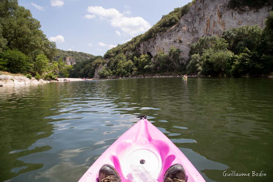 Descente de l'Ardèche en Canoë