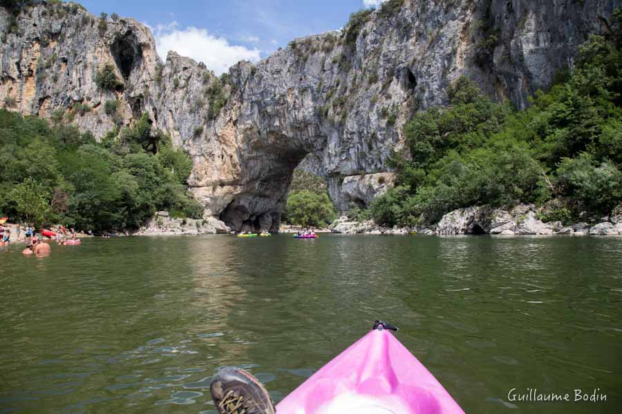 Descente de l'Ardèche en Canoë