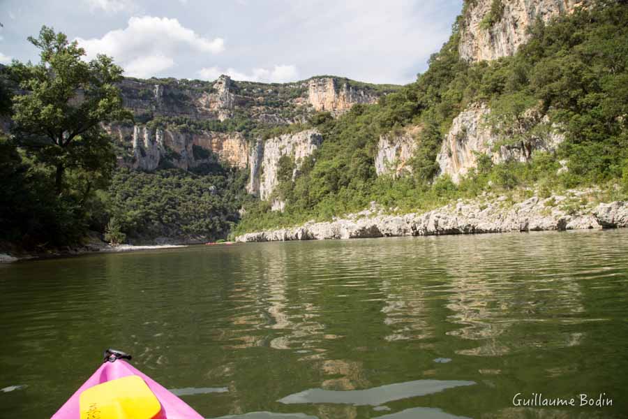 Descente de l'Ardèche en Canoë