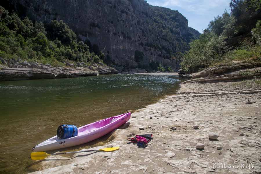 Descente de l'Ardèche en Canoë