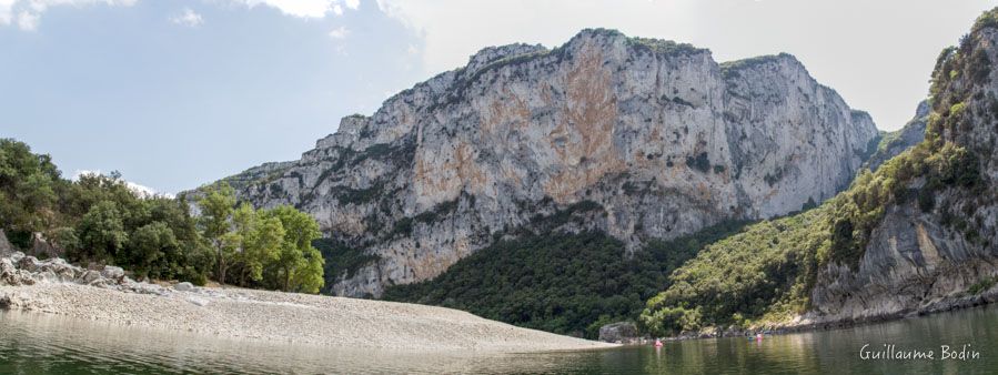 Falaise ardèchoise