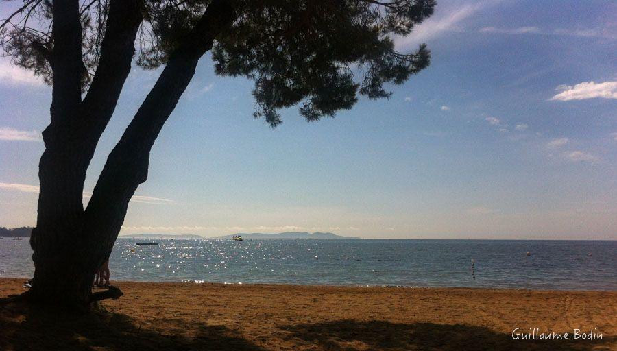 Vue sur la rade de Hyères