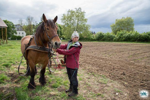 Olivia à la Ferme des Valottes