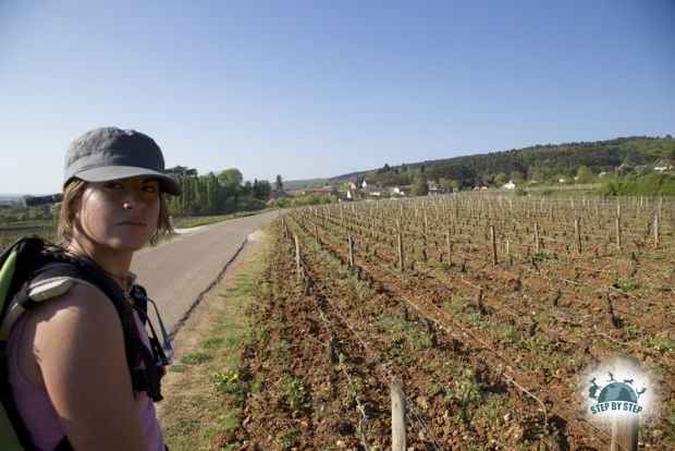 Olivia Sinet sur le Chemin des Grands Crus