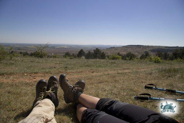 Repos au dessus de Pommard