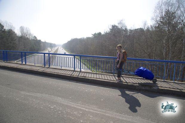 Traversée de l'A6