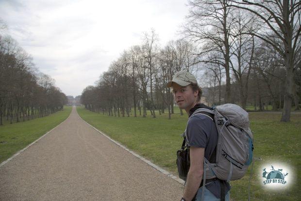 Guillaume Bodin arrive au Château de Chamarande