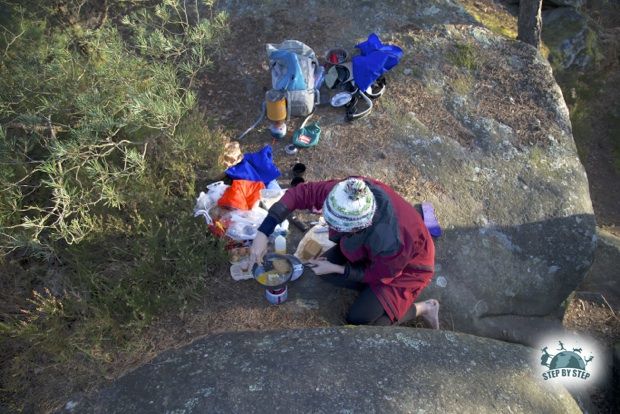 Bivouac à Fontainebleau