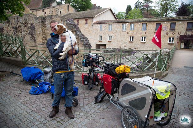 Karl et Eldo en voyage à vélo